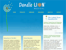 Tablet Screenshot of dandlelionmedical.com